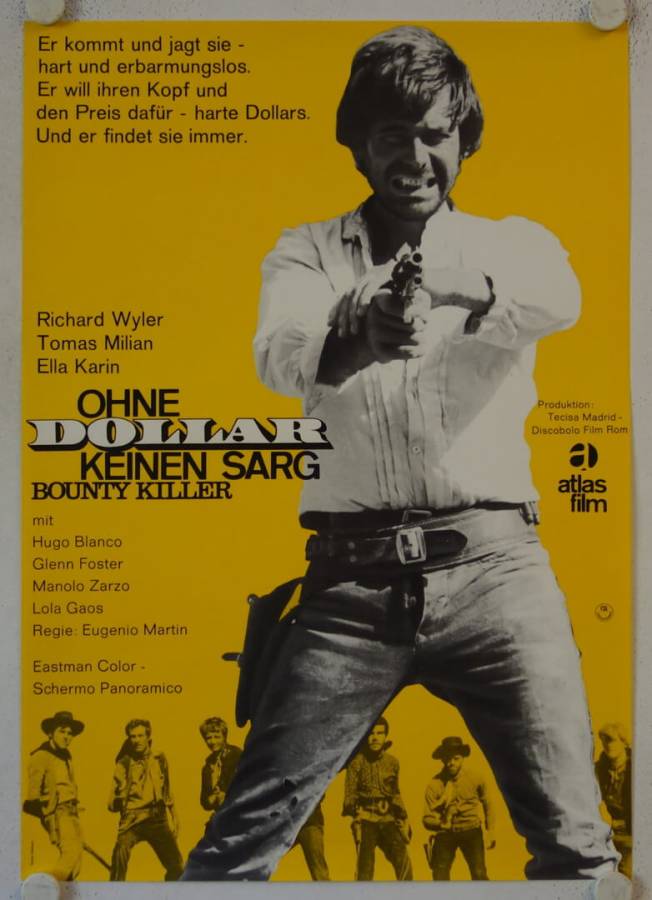 Ohne Dollar keinen Sarg originales deutsches Filmplakat